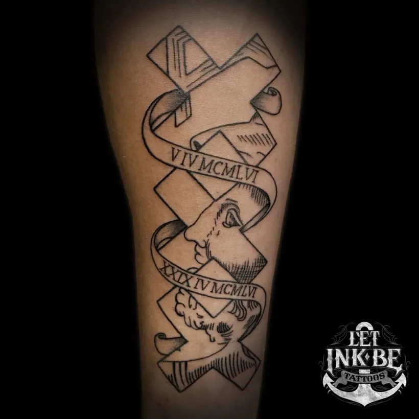 black and grey tattoo ajax